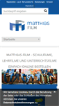 Mobile Screenshot of matthias-film.de
